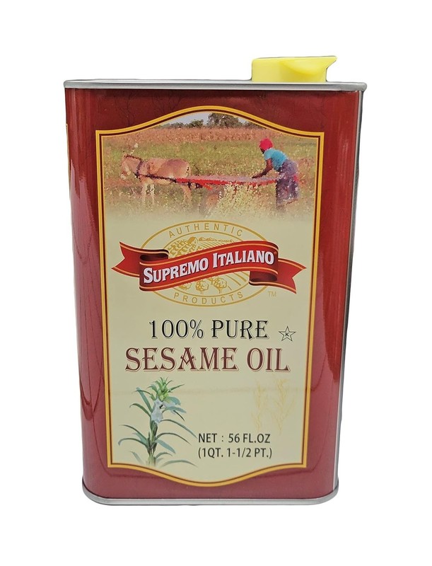 Supremo Italiano 100% Pure Sesame Oil, 56 Oz