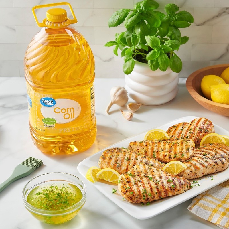 Corn Oil, Heart Healthy, Great for Frying, 1 Gallon Bottle gallery