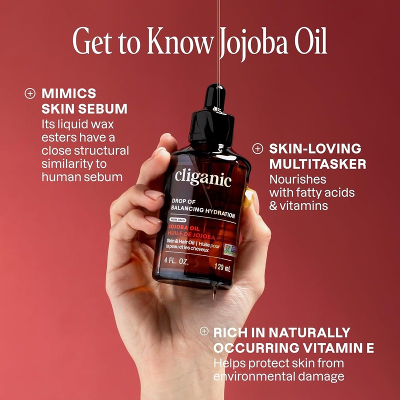 Non-GMO Jojoba Oil Bulk 32oz, 100% Pure - Natural Cold Pressed Unrefined Hexa... gallery