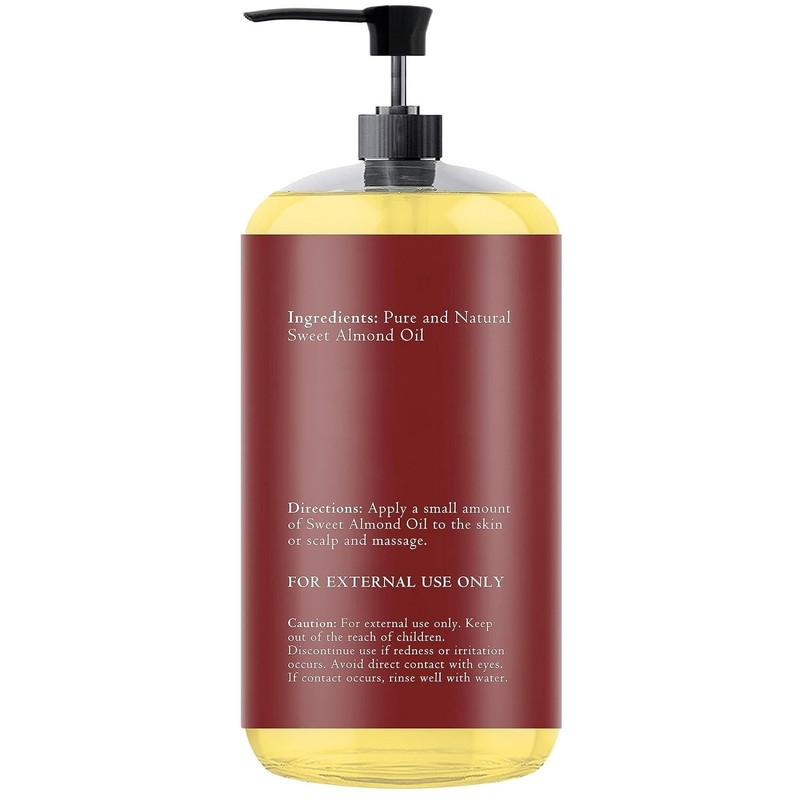 Aceite de almendras Essentially KateS 16.9 oz. 100% puro y natural y prensado en gallery