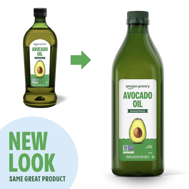 , Avocado Oil, 33.8 Fl Oz (Previously Amazon Fresh, Packaging May Vary) gallery
