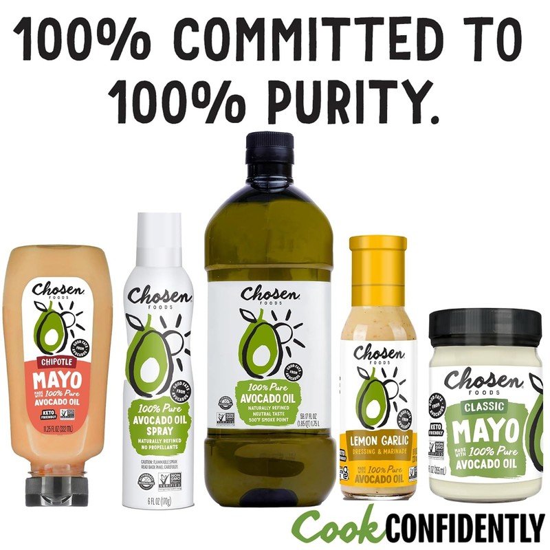 Chosen Foods Extra Virgin Avocado Oil 250.0 ml (Pack of 6) gallery