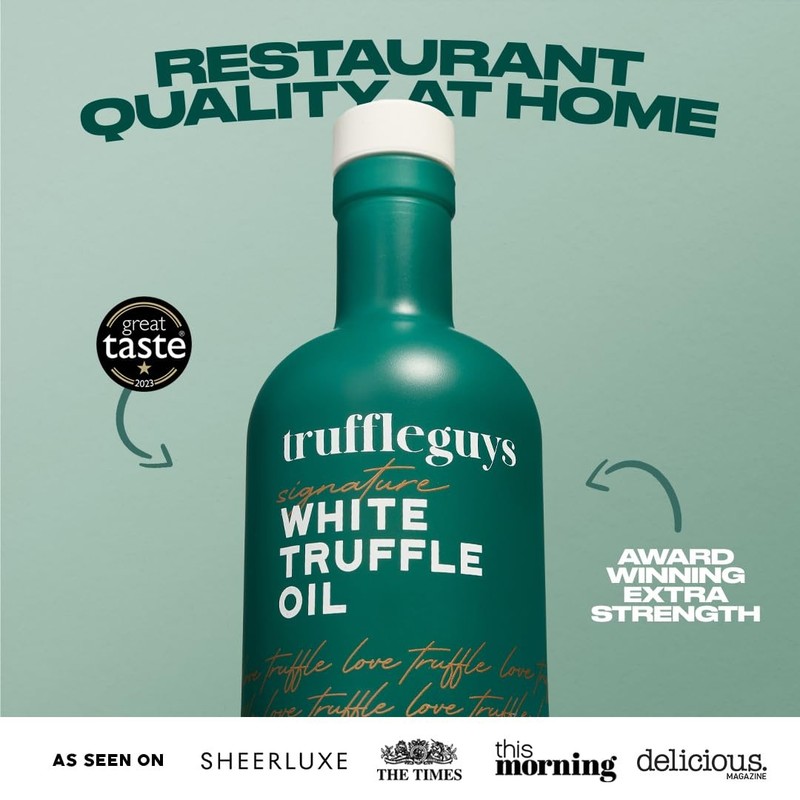 Truffleguys Signature White Truffle Oil 200ml | AwardWinning Premium White Tr... gallery