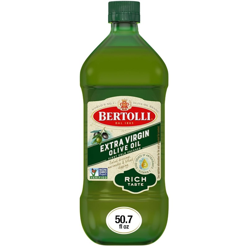 Bertolli Extra Virgin Olive Oil Rich Taste 50.7 fl oz Large Bottle (75