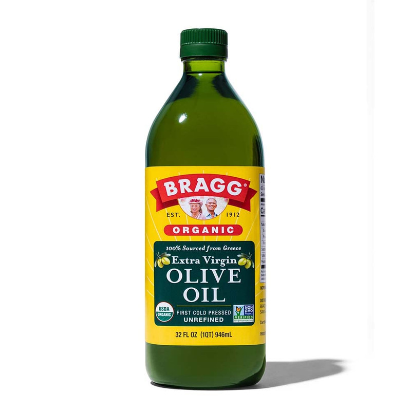 Bragg Organic Extra Virgin Olive Oil 32 Fl Oz Sourced from Organic Greek
