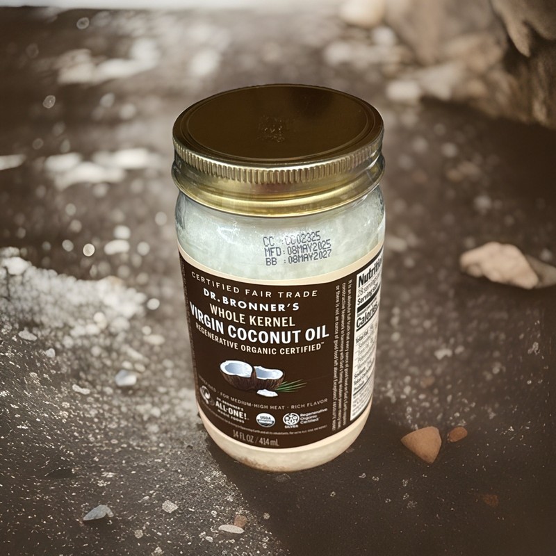 Aceite de coco virgen recién prensado y orgánico Dr. Bronner ‘s
