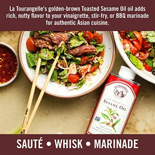 La Tourangelle Toasted Sesame Oil – Rich, Deep, Delicious Flavor – gallery