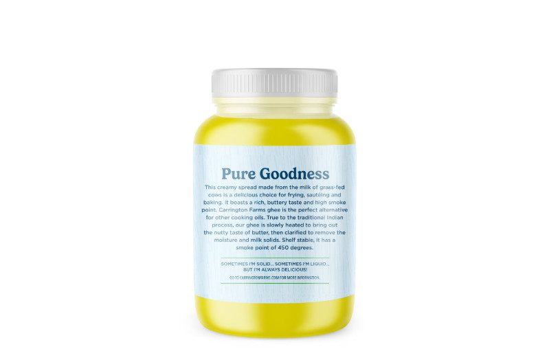 Carrington Farms Ghee, Clarified Butter, 54 oz. gallery