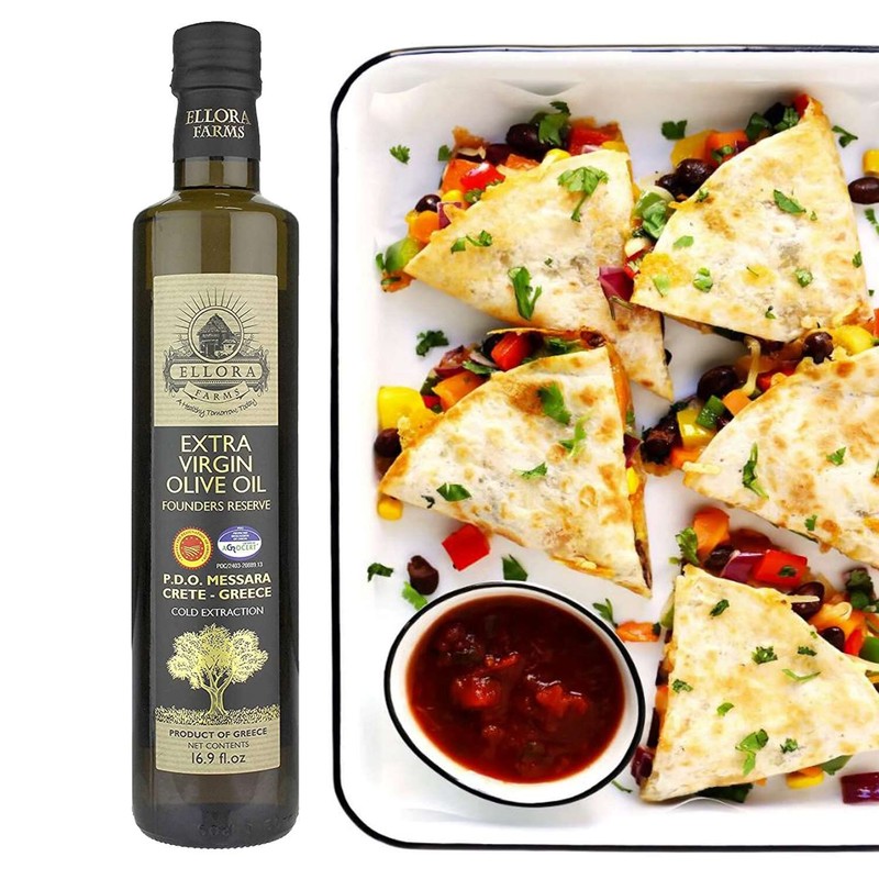 Ellora Farms Greek Extra Virgin Olive Oil 17oz – Cold-Pressed Non-GMO Polyphenol gallery