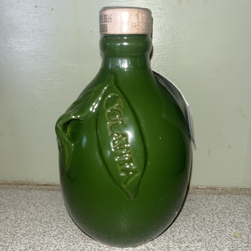 Colavita Extra Virgin Olive Oil -8.5 Fl Oz, 250ml Rare Pottery Bottle