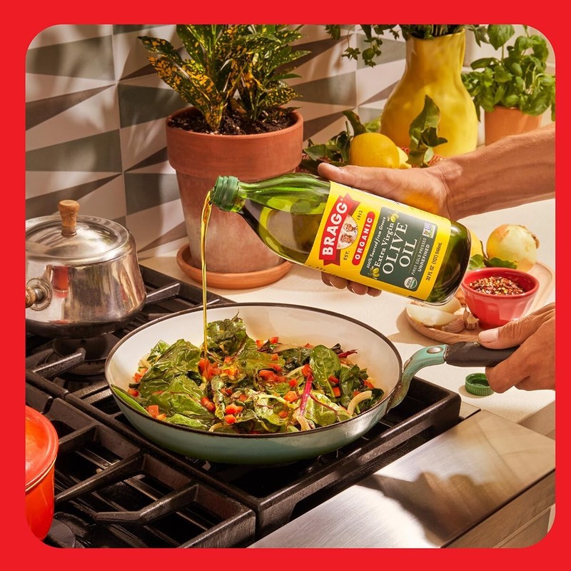 Pompeian USDA Organic Smooth Extra Virgin Olive Oil, First Cold Pressed, Smooth gallery