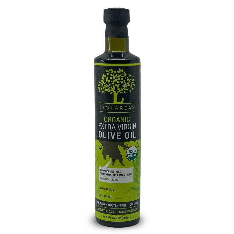 Premium Greek Extra Virgin Olive Oil – Cold-Pressed, Unfiltered, 500ml