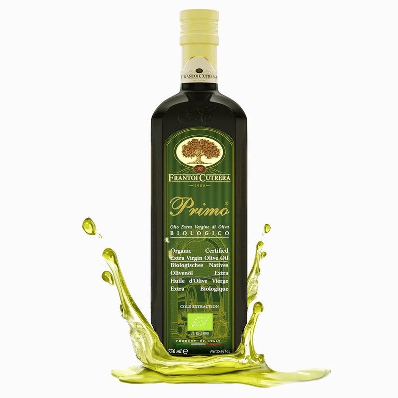 Frantoi Cutrera Primo Cold Extracted Italian Organic Extra Virgin Olive Oil C…