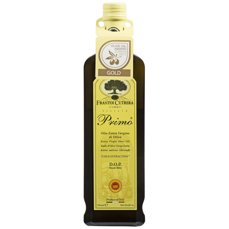 Primo Cold Extracted Italian Extra Virgin Olive Oil Cold Pressed, Polyphenol Ric