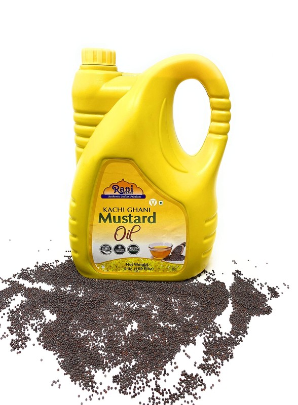 Rani Mustard Oil (Kachi Ghani) 169oz (5 Liter) gallery