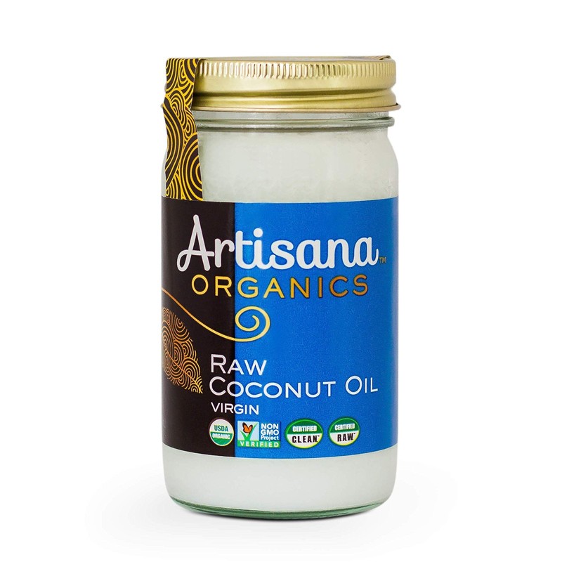 Organic Virgin Coconut Oil 14 Ounce Non Hydrogenated Vegan Substitute for Butter