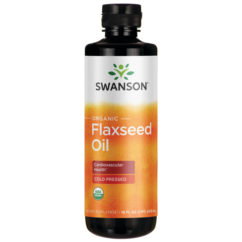 Swanson Flaxseed Oil (Omegatru) 14 G 16 fl oz Liquid