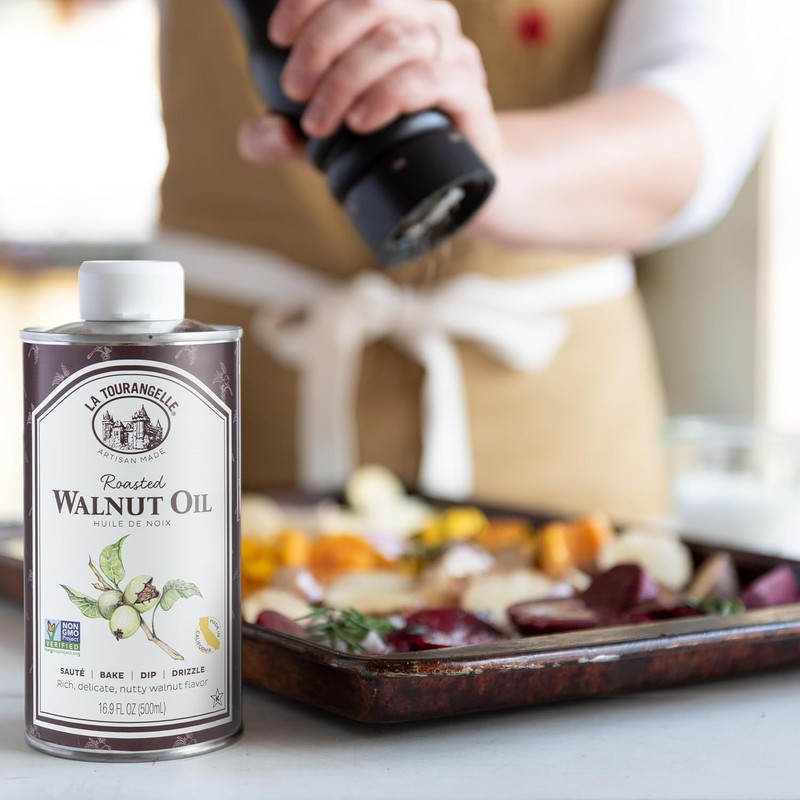 La Tourangelle Roasted Walnut Oil 8.45 oz (Pack of 6) gallery