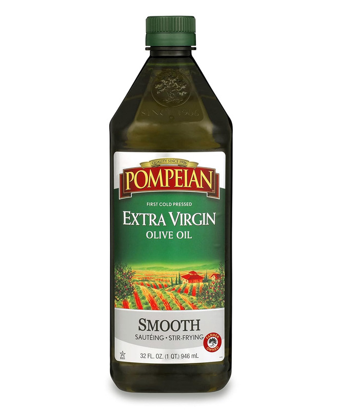 Pompeian Smooth Extra Virgin Olive Oil, Contains Polyphenols, First Cold Pressed gallery
