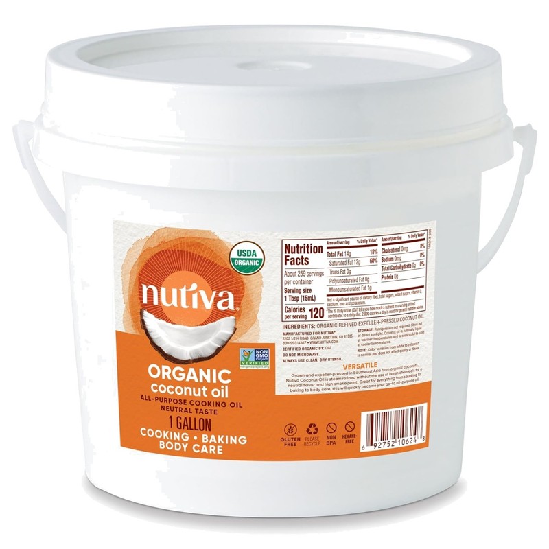 Non-GMO Coconut Oil – Ideal for Frying & Sautéing