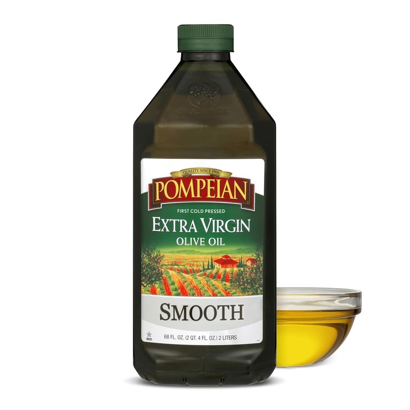 Smooth Extra Virgin Olive Oil, First Cold Pressed, High Polyphenol Content