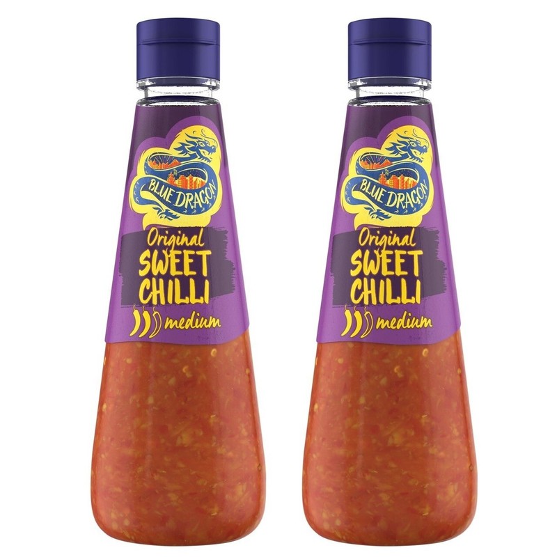 Blue Dragon Original Thai Sweet Chilli Sauce 250g PACK OF 2