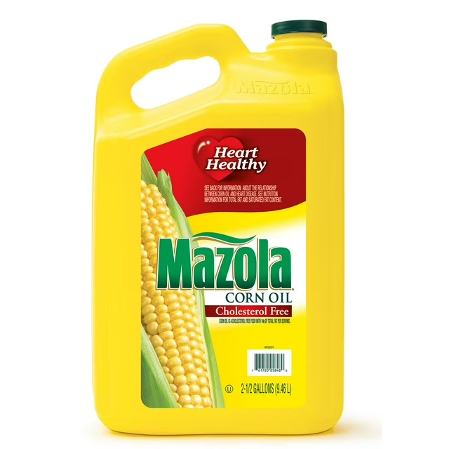 Mazola Corn Oil 2.5 gal. free shipping
