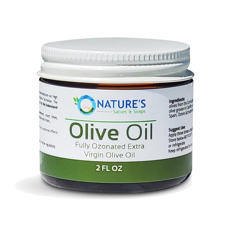 Fully Ozonated Extra Virgin Olive Oil – 2oz USDA Organic