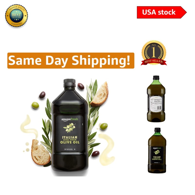 Italian Extra Virgin Olive Oil, Cold Pressed 2L – Elevate Your Cooking Experi…