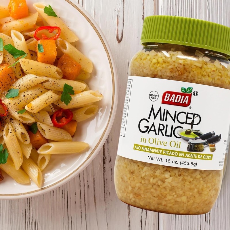 Minced Garlic in Olive Oil, 16 oz – Fresh Garlic, Gluten-Free Kitchen Essential gallery
