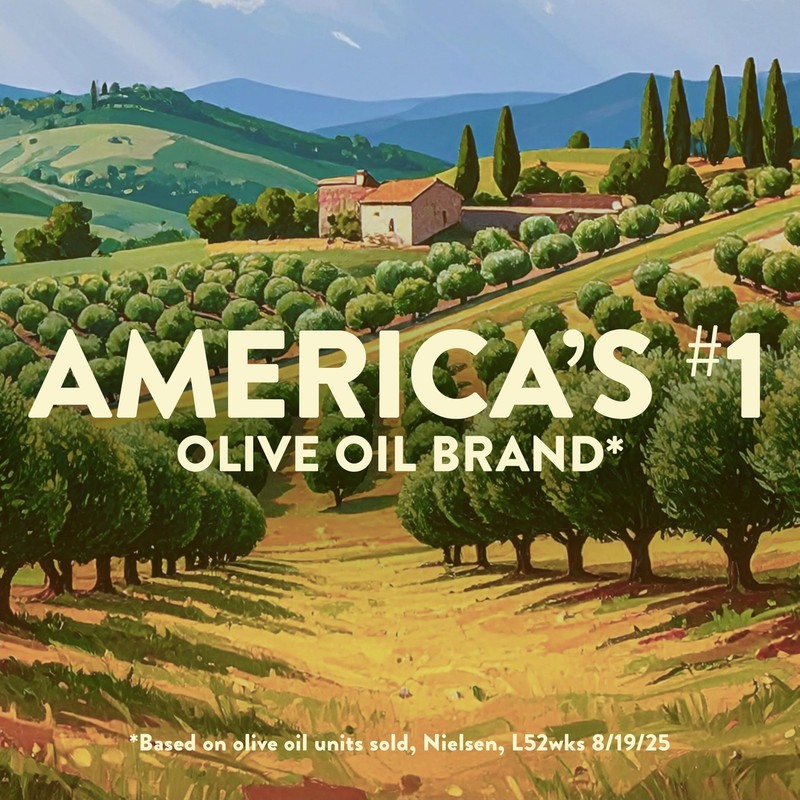 Pompeian Smooth Extra Virgin Olive Oil 68 fl oz 2 L First Cold Pressed Olive... gallery