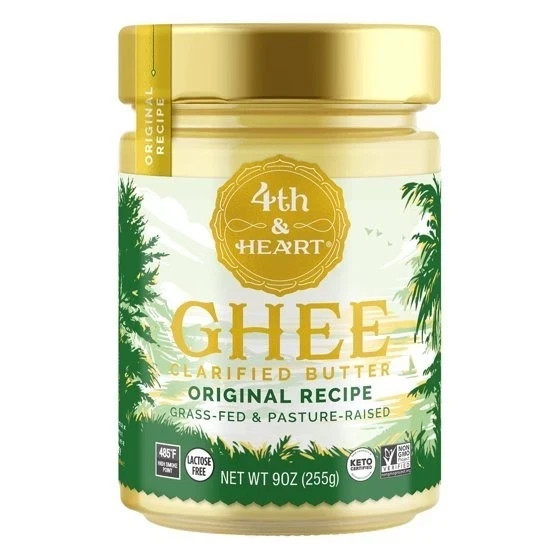 4th , Heart Original Recipe Ghee Clarified Butter, 9 oz.