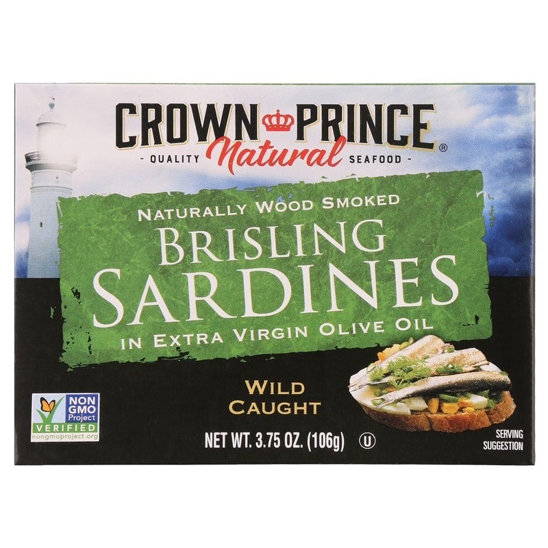 (3 pack) Natural Brisling Sardines in Extra Virgin Olive Oil, 3.75 oz Can gallery