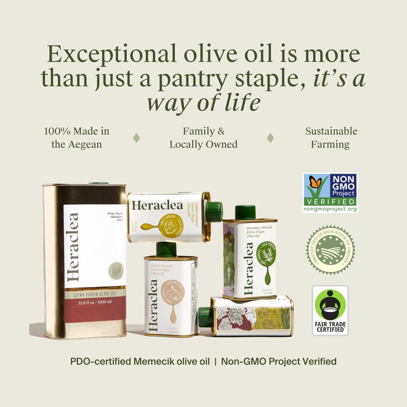 Heraclea Everything Oil Extra Virgin Olive Oil Organic Olive Oil Extra Vi... gallery