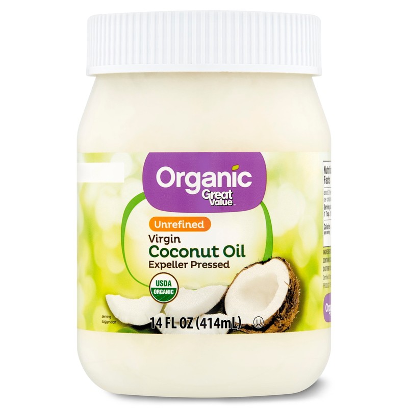 Organic Unrefined Virgin Coconut Oil, 14 fl oz