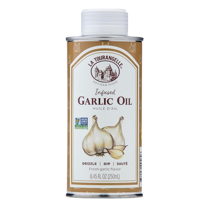La Tourangelle Infused Trio of Oils - Basil Oil Garlic Oil White Truffle OilC... gallery