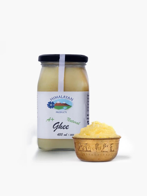 Himalayan Desi Ghee from A2 Milk 100%Natural Free Grazing Dairy 400GM Pack OF 2