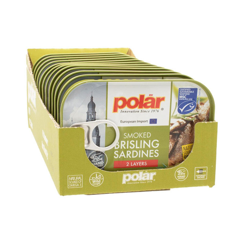Brisling Sardines, Smoked in Olive Oil, 3.52 Ounce gallery