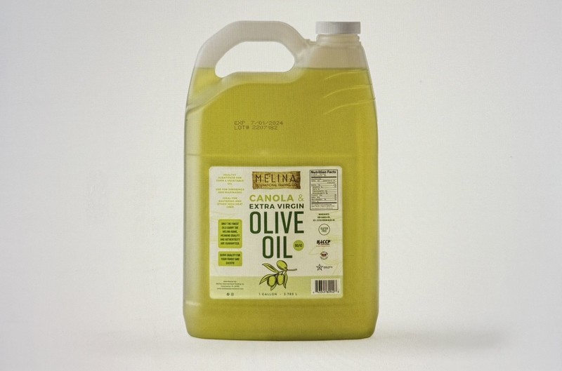 Melina International Canola and Extra Virgin Olive Oil 90/10 Blend – 1 Gallon