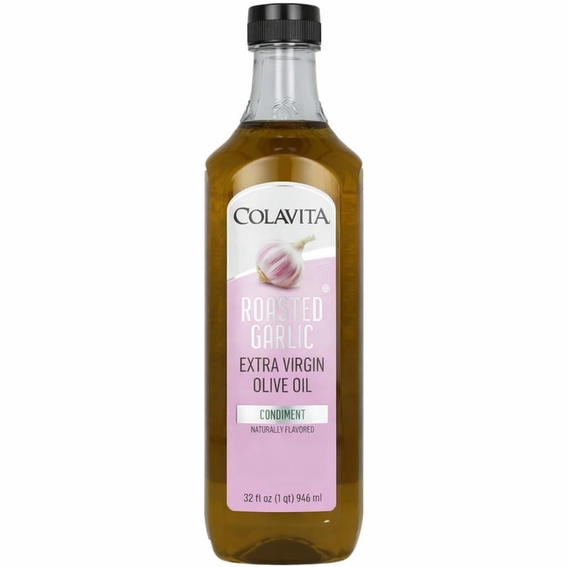 Colavita Roasted Garlic Extra Virgin Olive Oil, 32 Fl Oz 32 (Pack of 1)