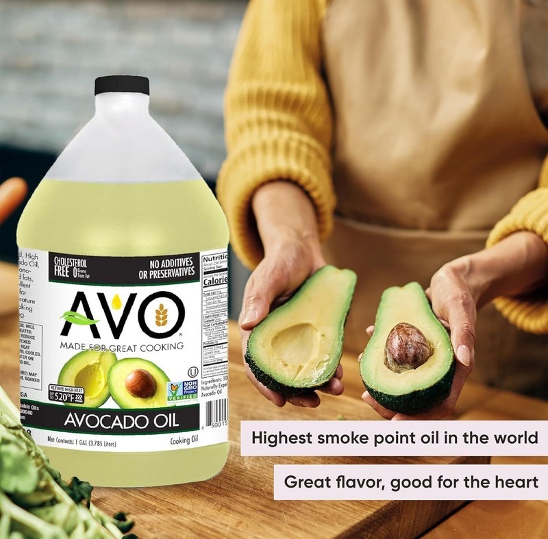 NON GMO 100% Avocado Oil 1 Gallon 128 Fl-oz NO Preservatives Added gallery