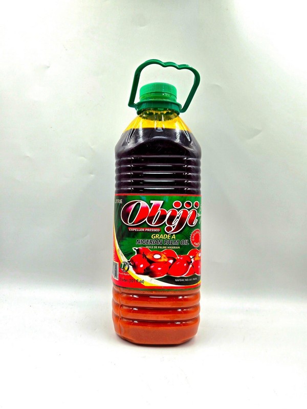 Proudly Nigerian Obiji Palm Oil Grade A, 2 Liter