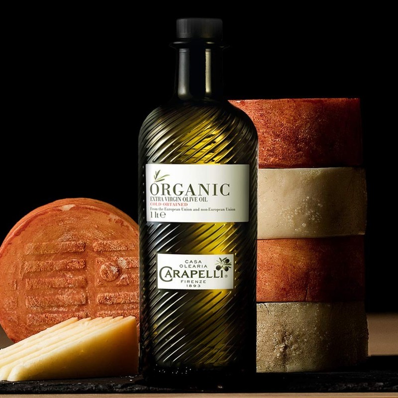 33.8 FL OZ Dark Glass Bottle Organic Extra Virgin Olive Oil - & Kosher gallery