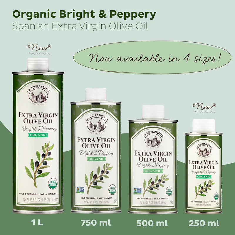 , Organic Extra Virgin Olive Oil, Cold-Pressed High Antioxidant Picual Olives fr gallery