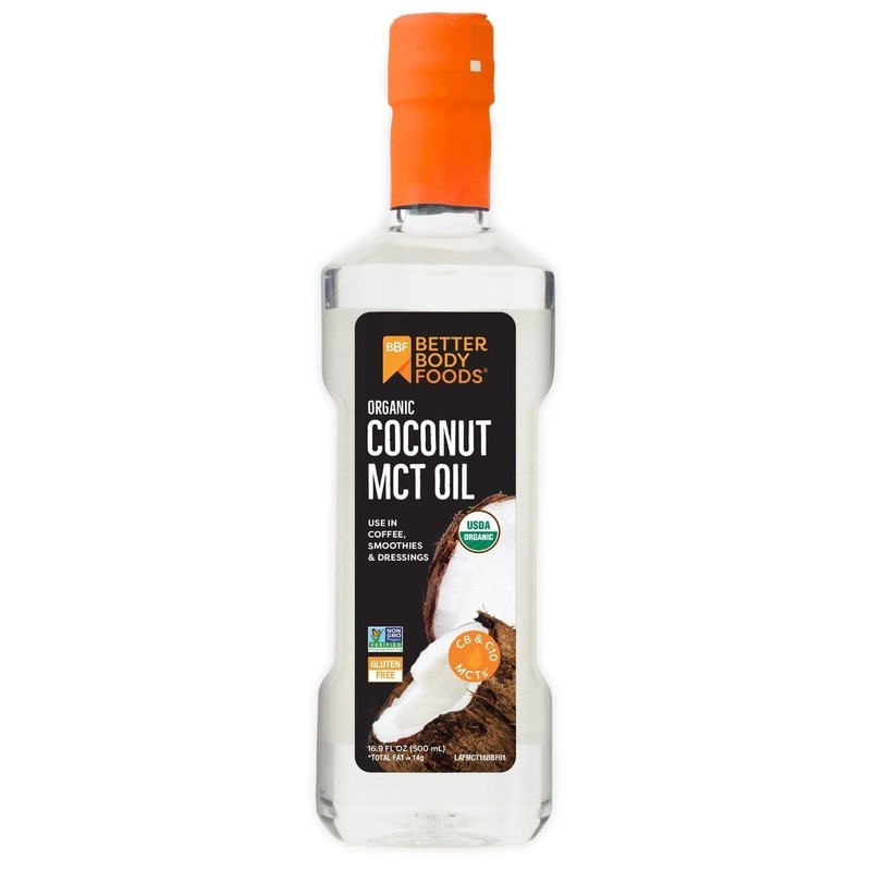 Organic Coconut MCT Oil - Energy-Boosting, Keto-Friendly & Gluten-Free - 16.9 oz gallery