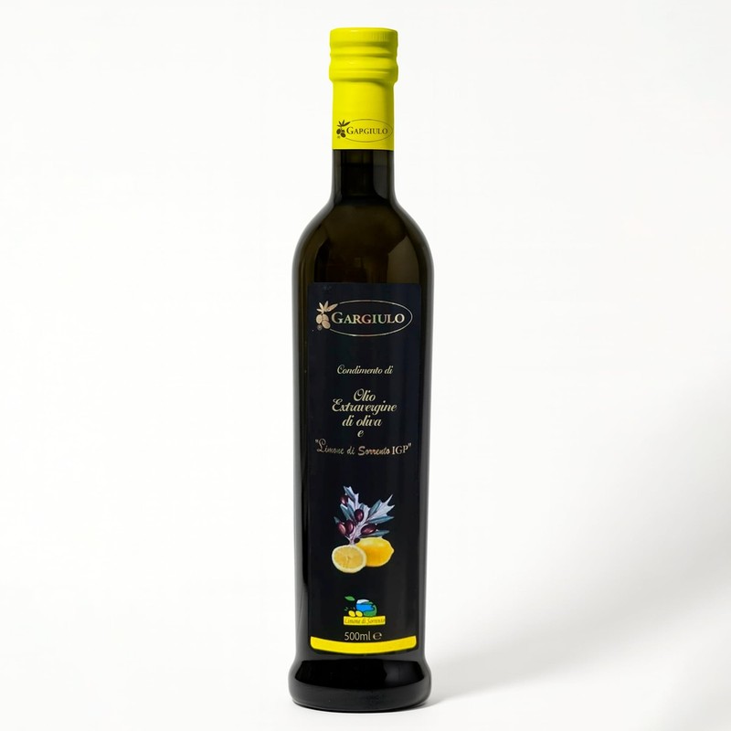 Gargiulo Extra Virgin Olive Oil with Sorrento IGP Lemons – Premium Italian Le…
