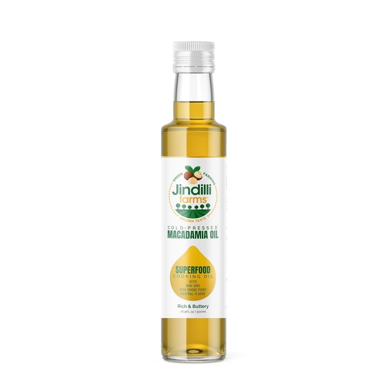 Unrefined Macadamia Nut Oil - 16.9 fl oz, Perfect for All Cooking Methods gallery