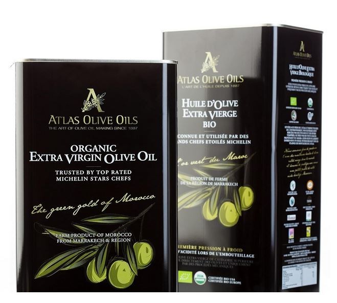 Atlas 3 LT Organic Cold Press Extra Virgin Olive Oil with Polyphenol Rich