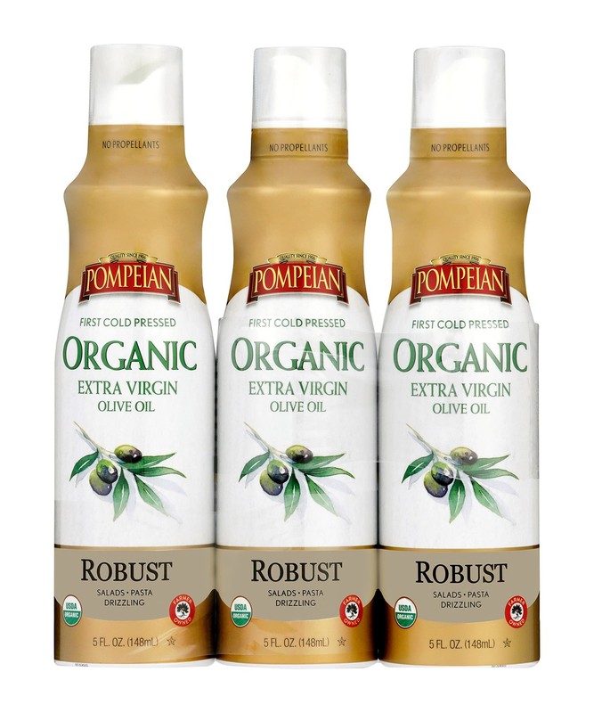 Usda Organic Extra Virgin Olive Oil Non-stick Cooking Spray, Full-bodies