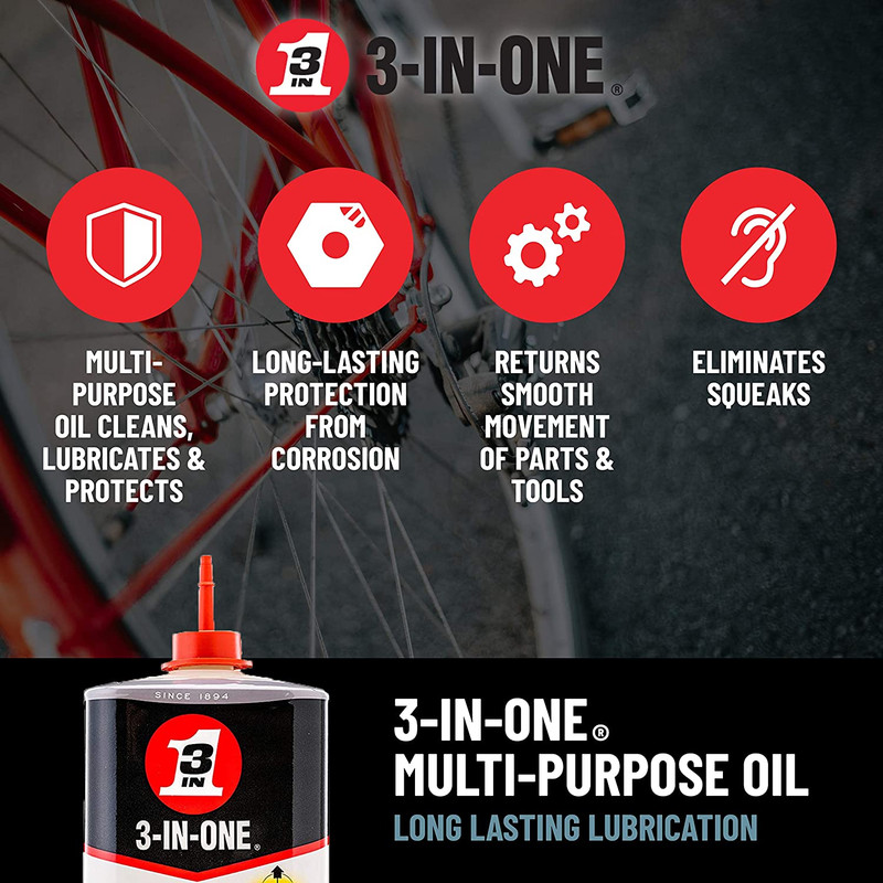 Multi-Purpose Oil, 8 OZ & Professional Garage Door Lubricant with SMART STRAW SP gallery